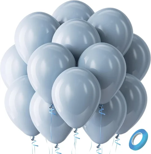 Miniatura 166 de Bezente - Globos de 12 pulgadas de látex con confeti para bodas, graduaciones, despedidas de soltera y cumpleaños, aptos para helio, dorado, 60