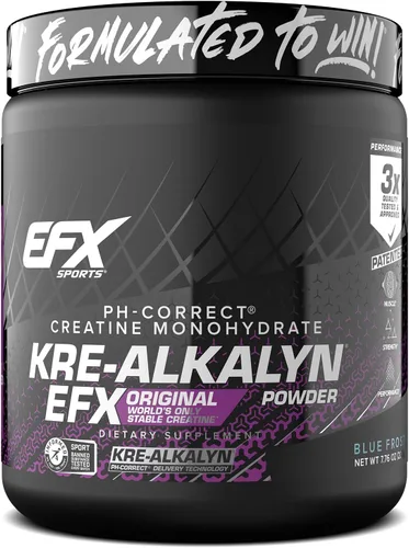Miniatura 15 de EFX Sports Kre-Alkalyn EFX Powder Suplemento en polvo de monohidrato de creatina pH correcto Fuerza, crecimiento muscular y rendimiento 66