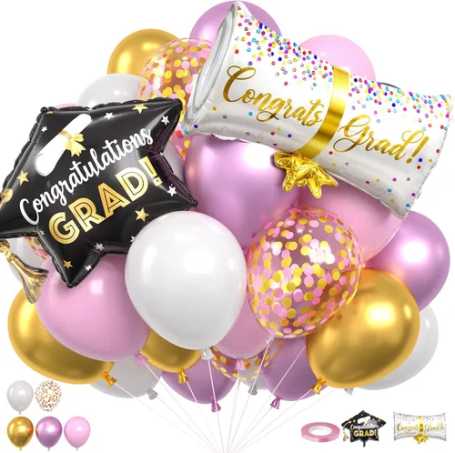 Miniatura 23 de Globos de fútbol, globo de látex marrón salvia de 12 pulgadas con globos de papel de aluminio impresos de fútbol, decoraciones de fiesta de fútbol