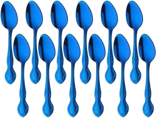 Miniatura 10 de Juego de 12 cucharas de café, mini cucharas de café, cucharas de espresso de acero inoxidable, cucharas pequeñas para postre, té, aperitivo, 4.6