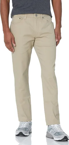 Miniatura 7 de Amazon Essentials - Pantalones ajustados para hombre, diseño de sarga elástica con 5 bolsillos