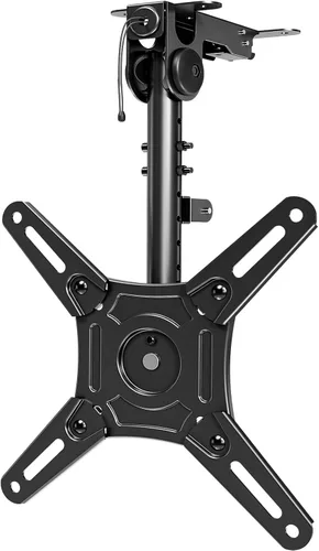 Miniatura 13 de MOUNTUP - Soporte plegable para debajo del gabinete de TV - Soporte de TV abatible y giratorio, se adapta a pantallas LCD de 13-32" hasta 22 libras