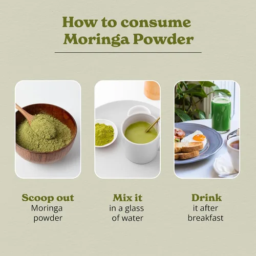 Miniatura 8 de Better Alt Polvo de moringa orgánico, certificado por USDA, polvo de hoja de moringa, perfecto para batidos, té, bebidas y recetas, superalimento
