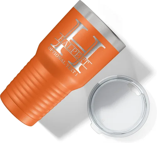 Miniatura 6 de Vaso personalizado de acero inoxidable aislado con tapa de 30 onzas (17 colores) con recubrimiento en polvo, grabado personalizado, idea de regalo