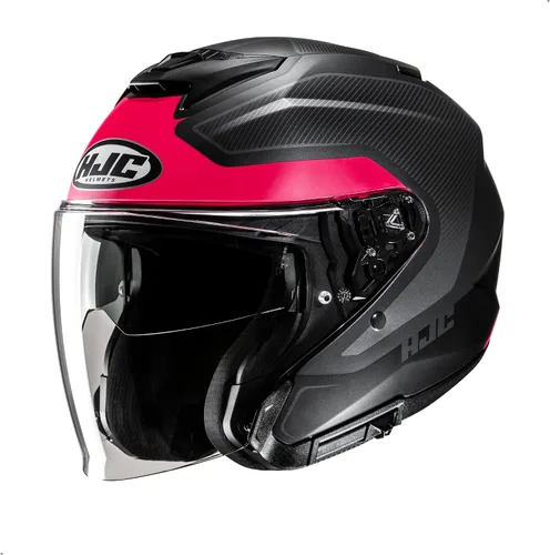 Miniatura 7 de Casco de moto de cara abierta HJC i31 Tevis, Aprobado DOT (MC1SF, XS)