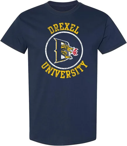 Miniatura 45 de UGP Campus Apparel AS04 - Camiseta con logotipo de círculo envejecido