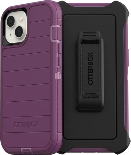 Miniatura 11 de OtterBox Defender Series - Funda para iPhone 13 (solo edición sin pantalla), clip de funda incluida, protección de defensa microbiana, embalaje