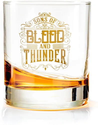 Miniatura 4 de BBGreek Omega Psi Phi Parafernalia – Vendedor Oficial – Juego de 2 vasos – 11 oz – Sons of Blood and Thunder