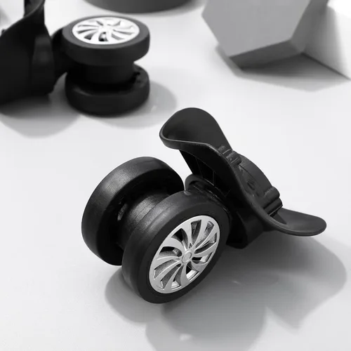 Miniatura 5 de BESPORTBLE Ruedas giratorias para equipaje, ruedas de repuesto para maleta, rueda giratoria 4 piezas