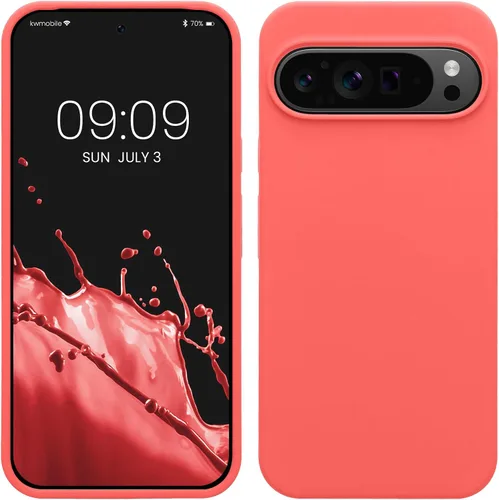 Miniatura 269 de kwmobile Funda Compatible con Google Pixel 6 Pro - Funda de Teléfono de Silicona TPU con Acabado Suave - Azul Caribe