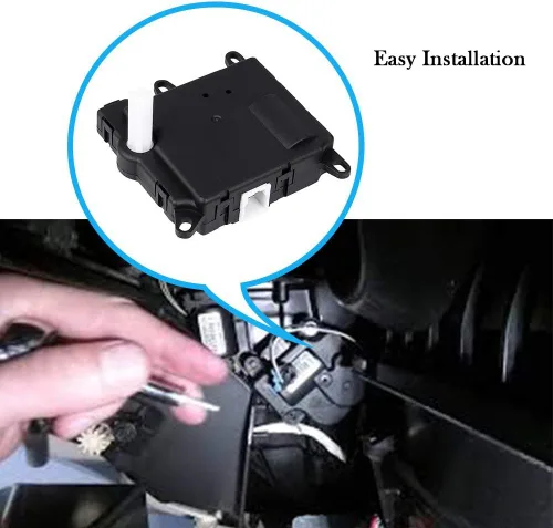 Miniatura 7 de LCWRGS Actuador de puerta de mezcla trasera para Ford Expedition 2002-2017, Ford Explorer 2002-2010, Lincoln/Mercury, Actuador de puerta de aire