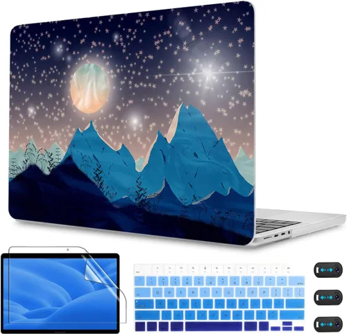 Miniatura 10 de CISSOOK Funda compatible con MacBook Pro de 16 pulgadas 2025 2024 2023 2022 2021 versión A3403 A3186 A2991 A2780 A2485, carcasa rígida para MacBook