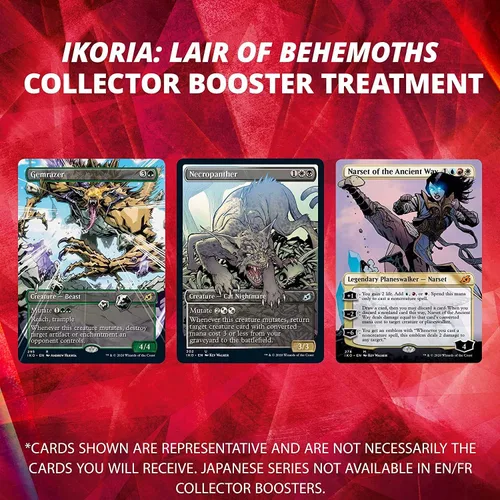 Miniatura 3 de Magic: The Gathering Ikoria: Lair of Behemoths Collector Booster Box Cartas especiales de coleccionista