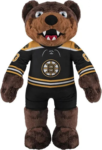 Miniatura 24 de Bleacher Creatures Anaheim Ducks Wild Wing - Figura de peluche de mascota de la NHL de 10 pulgadas (uniforme triangular verde azulado), una mascota
