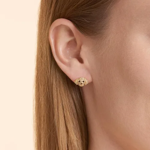 Miniatura 2 de Regalos para el día de San Valentín para ella Aretes de raza de perro SCAMPER & CO para mujeres y niñas Diseño de cachorro de piedra preciosa