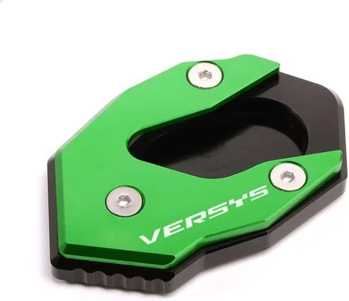 Miniatura 4 de Para Kawasaki para VERSYS 300 para VERSYS X300 para VERSYS X250 Soporte lateral Placa de soporte Accesorios de ajuste de pie con placa de soporte