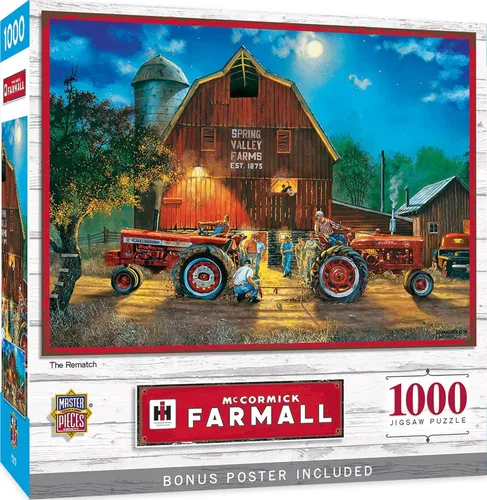 Miniatura 5 de MasterPieces Farmall Case Ih - un rompecabezas clásico americano de 1000 piezas