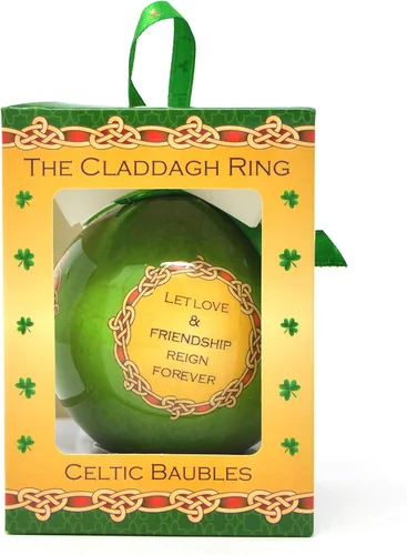 Miniatura 3 de Anillo Claddagh - Adorno de Navidad irlandesa