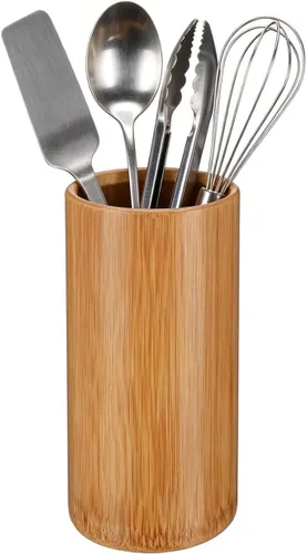 Miniatura 2 de Cabilock Utensilios de cocina Contenedor Cuchara Tenedor Soporte de palillos de bambú Soporte de palillos Organizador de palillos Barril