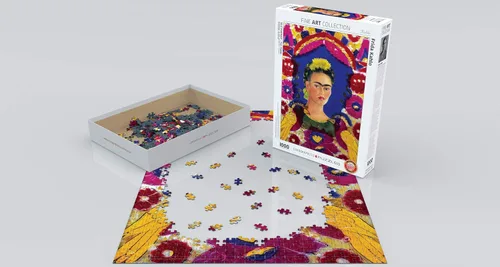 Miniatura 3 de EuroGraphics Rompecabezas de 1000 piezas de Frida Kahlo con autorretrato