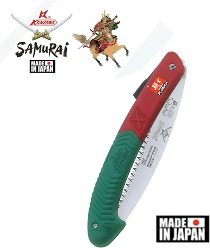 Miniatura 2 de Samurai KISI FC-240-LH / Sierra de hoja curva plegable de 9 1/2" (24cm) fabricada en Japón