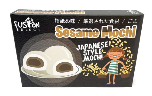 Miniatura 14 de Fusion Select Mochi Daifuku Snacks – Pasteles de arroz tradicionales japoneses con relleno – Postres dulces asiáticos saborizados para la familia