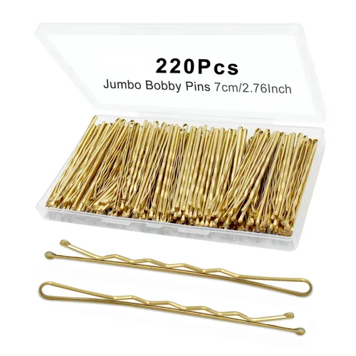 Miniatura 17 de Bobby Pins - 330 horquillas de pelo de 2.2 pulgadas con bonita caja, pin de alta calidad para niños, niñas y mujeres, ideal para todo