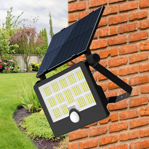 Miniatura 8 de Luces solares de pared para exteriores, impermeables, con sensor de movimiento, rotación de 180°, 4 modos de iluminación, alimentadas por energía