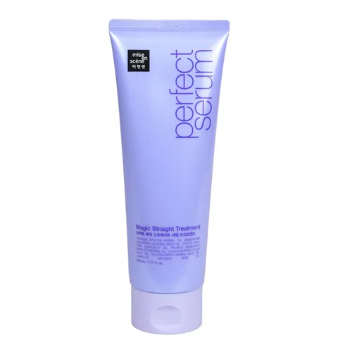 Miniatura 10 de Mise En Scene Perfect Serum Magic Straight Shampoo Anti-Frizz, protector del calor, efecto alisador de cabello, champú coreano para control
