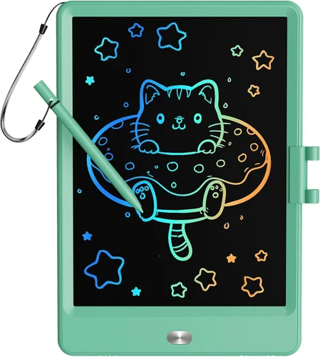 Miniatura 19 de TEKFUN: Tablero de garabatos LCD de 8.5 pulgadas, tabla de dibujo para niños, tableta de escritura, tablero de dibujo mágico, tablero de garabatos
