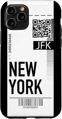 Miniatura 28 de Funda para iPhone 13 Pro Max New York Air Flight Ticket Phone Case