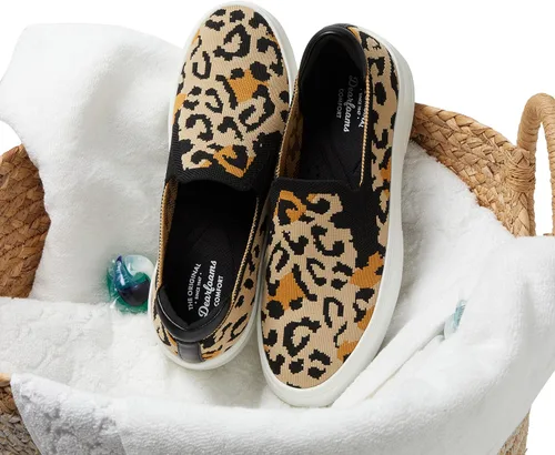 Miniatura 6 de Dearfoams - Sophie - Mocasines ligeros y cómodos para mujer con soporte de arco, sin cordones