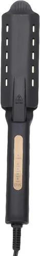 Miniatura 7 de ZJchao Plancha plana extra ancha para alisar y rizar el cabello, herramienta de peinado de calentamiento rápido con 4 ajustes de temperatura