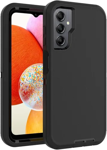 Miniatura 49 de Funda para Galaxy S21, Funda Resistente de Grado Militar Resistente a los Golpes y a Prueba de Caídas para Samsung Galaxy S21, Negro+Naranja Negro