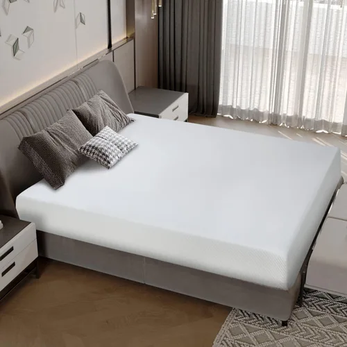 Miniatura 12 de Dkeli Colchón de tamaño individual, colchón de espuma viscoelástica de gel de 5 pulgadas para sueño fresco y alivio de presión, colchón de firmeza