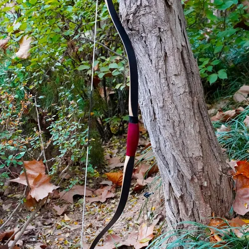 Miniatura 3 de AF Archery arco recurvo turco, arco de caza laminado tradicional de alto rendimiento de 50" para adultos, jóvenes, principiantes, entusiastas y caza