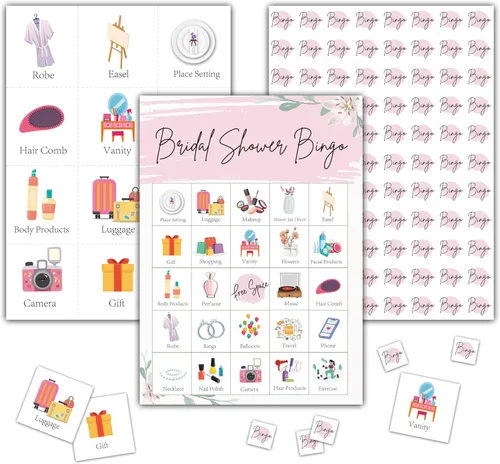 Miniatura 21 de Tarjetas de juego de bingo para baby shower, juego de bingo para 24 jugadores, actividades en interiores y exteriores, fiesta de baby shower