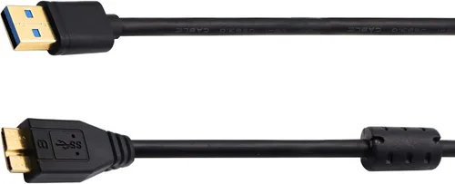 Miniatura 3 de Cable extensor USB 3.0 Micro B, chapado en oro, USB 3.0 A a Micro B, cable de extensión compatible con Samsung Galaxy S5, Note 3, Note Pro 12.2