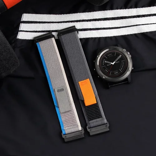 Miniatura 9 de Correas de reloj Quickfit de 1.024 in compatibles con Garmin Fenix 8 2.008 in 7x 6x Pro Tactix 7 Pro 5x Plus Enduro 3 2, Alpine Loop correas