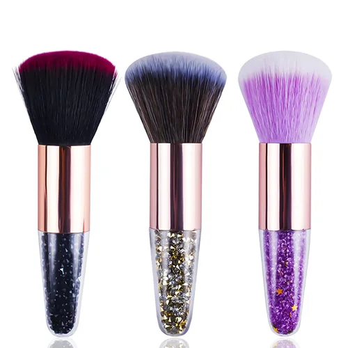 Cepillos de uñas para decoración de uñas, cepillo de limpieza de uñas, cepillo de rubor, brochas de maquillaje, cepillo de polvo de uñas, cepillo de