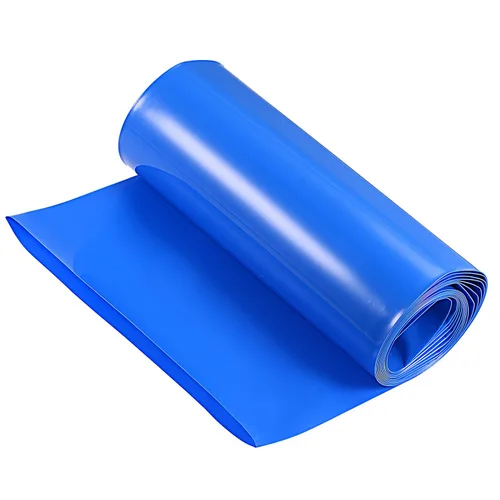 Ancho plano 5.90 pulgadas/5.906 in PVC termorretráctil tubo de batería longitud de la manga 9.8FT/9.8 ft para batería de litio 18650 21700 26650 DIY