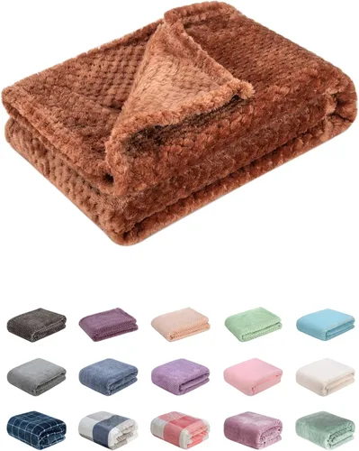 Miniatura 70 de Manta o manta mullida para bebé, suave, cálida y acogedora manta de vellón coral para niños pequeños, bebés o recién nacidos, para cuna, cochecito