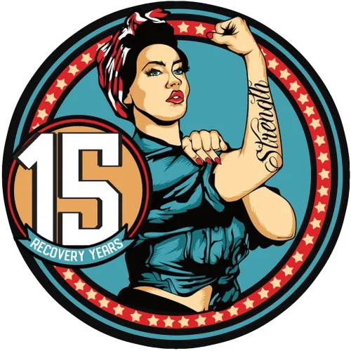 Miniatura 26 de Sobriety Coin – Rosie Strength Tattoo Recovery AA Chip, medallón de alta resistencia, regalo perfecto para cualquier persona en recuperación