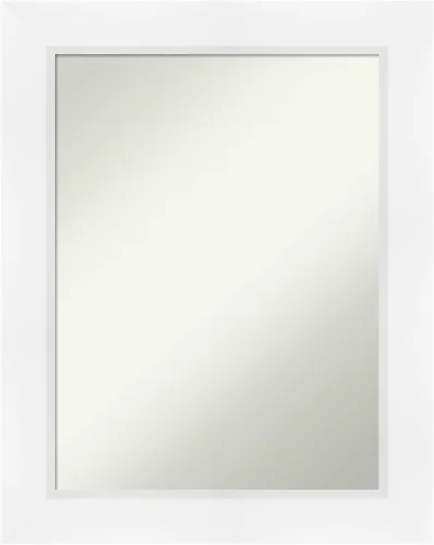 Miniatura 21 de Amanti Art Espejo de pared blanco de 30 x 42 pulgadas, espejo de baño rectangular blanco para decoración de pared de sala de estar, marco Parlor