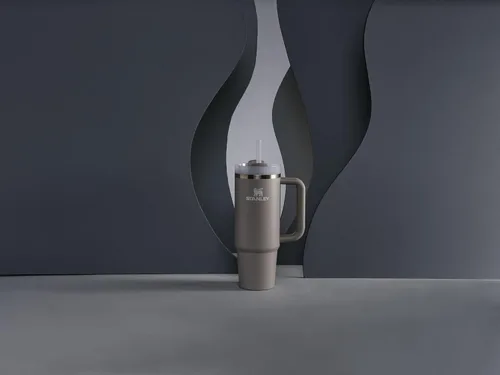 Miniatura 6 de Stanley Quencher H2.0 - Vaso de acero inoxidable con asa, pajilla y tapa FlowState giratoria de 3 posiciones; aislamiento térmico, sin BPA; apto