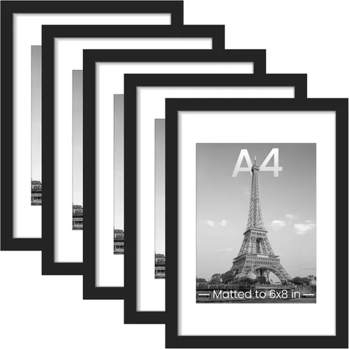 Miniatura 58 de upsimples - Portarretratos de 11 x 14 para galería de fotografías. Marcos para fotos de 8 x 10 pulgadas con paspartú o de 11 x 14 pulgadas sin Dorado