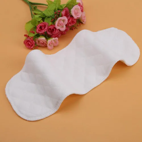 Miniatura 3 de Paquete de 10 forros de pañales de tela de algodón suave, insertos de pañales transpirables de 6 capas, se adapta a la mayoría de los pantalones