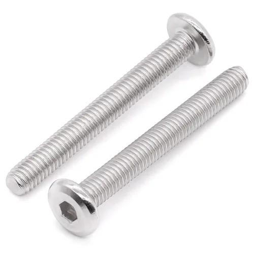 Miniatura 9 de Glvaner Tornillos de unión de 1/4"-20 x 1-1/4, tornillos de conexión, tornillos de cabeza hueca, rosca completa de acero inoxidable 304, 25