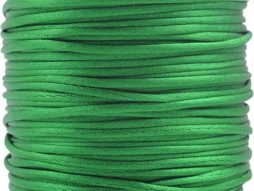 Miniatura 16 de KONMAY 80 Yardas 1.0mm Cordón Rattail de Nylon Satén Seda Trim Hilo para Cuentas para Nudos Chinos, Kumihimo, Trabajo con Cuentas, Macramé, 2-Azul