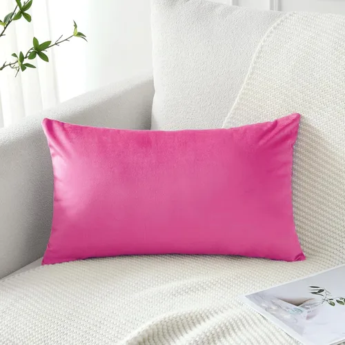 Miniatura 49 de Artscope Fundas de Almohada de Terciopelo de Lujo Súper Suaves Decorativas Cuadradas Fundas de Cojín para Sofá Sillón Dormitorio Decoración